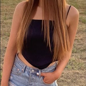 Handkerchief crop top size SM. Bought from a boutique brand: Mimosa *WORN ONCE*